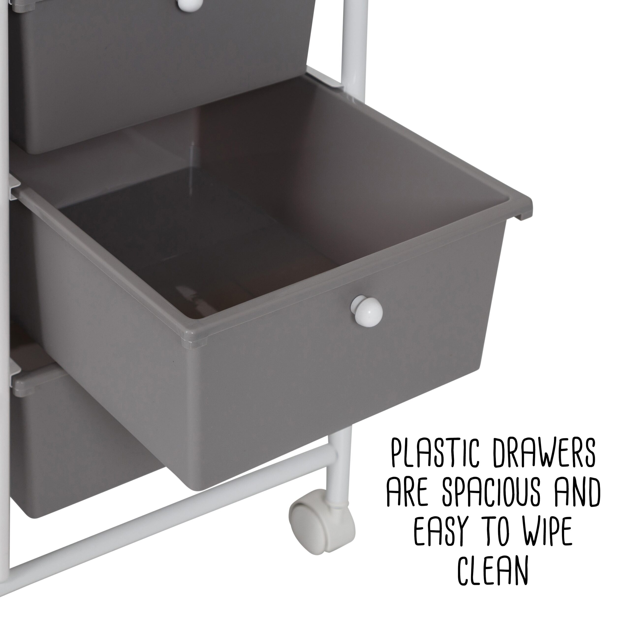 white/gray plastic 8 drawer storage cart white/gray plastic 8 drawer storage cart