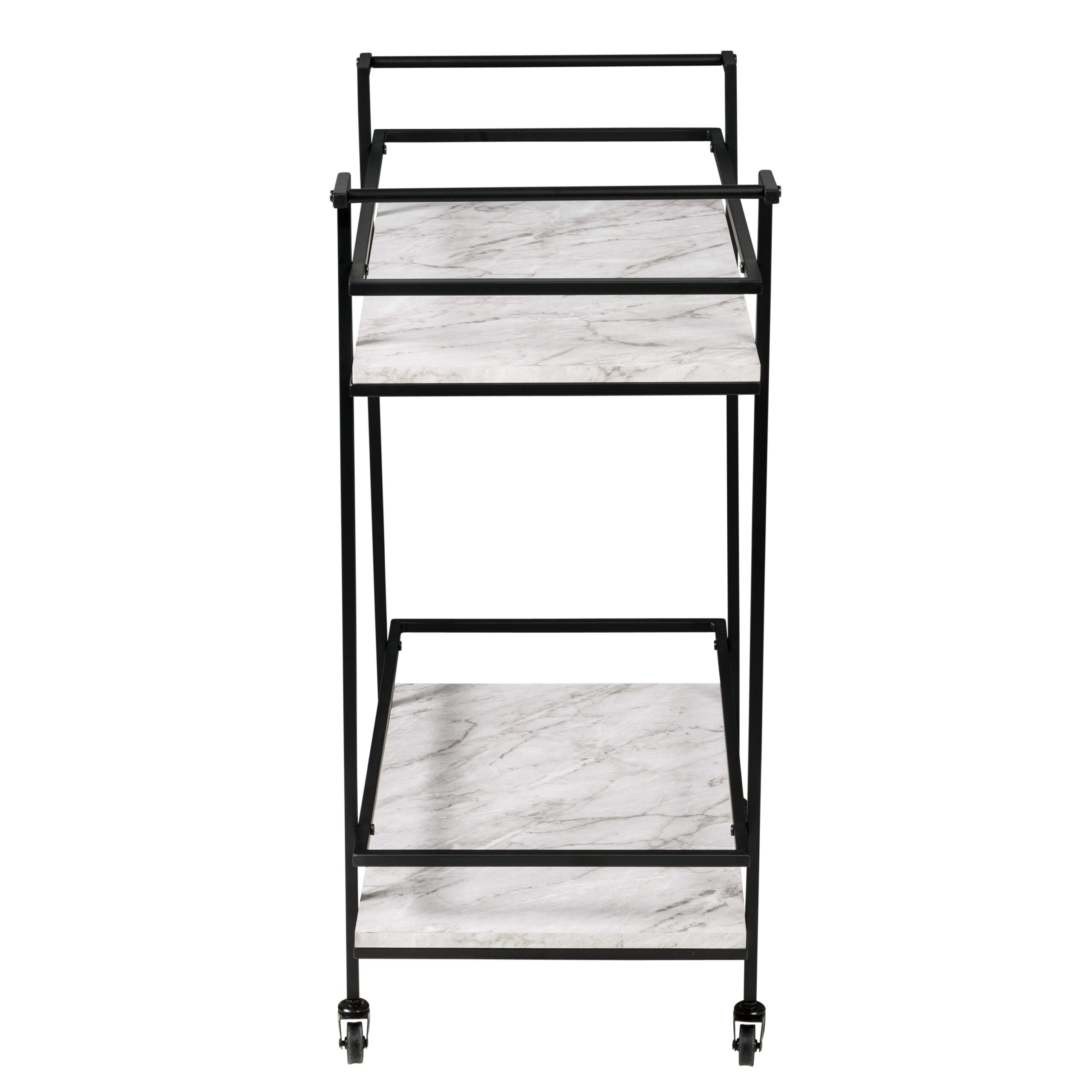 black/white faux marble 2 tier bar and serving cart black/white faux marble 2 tier bar and serving cart