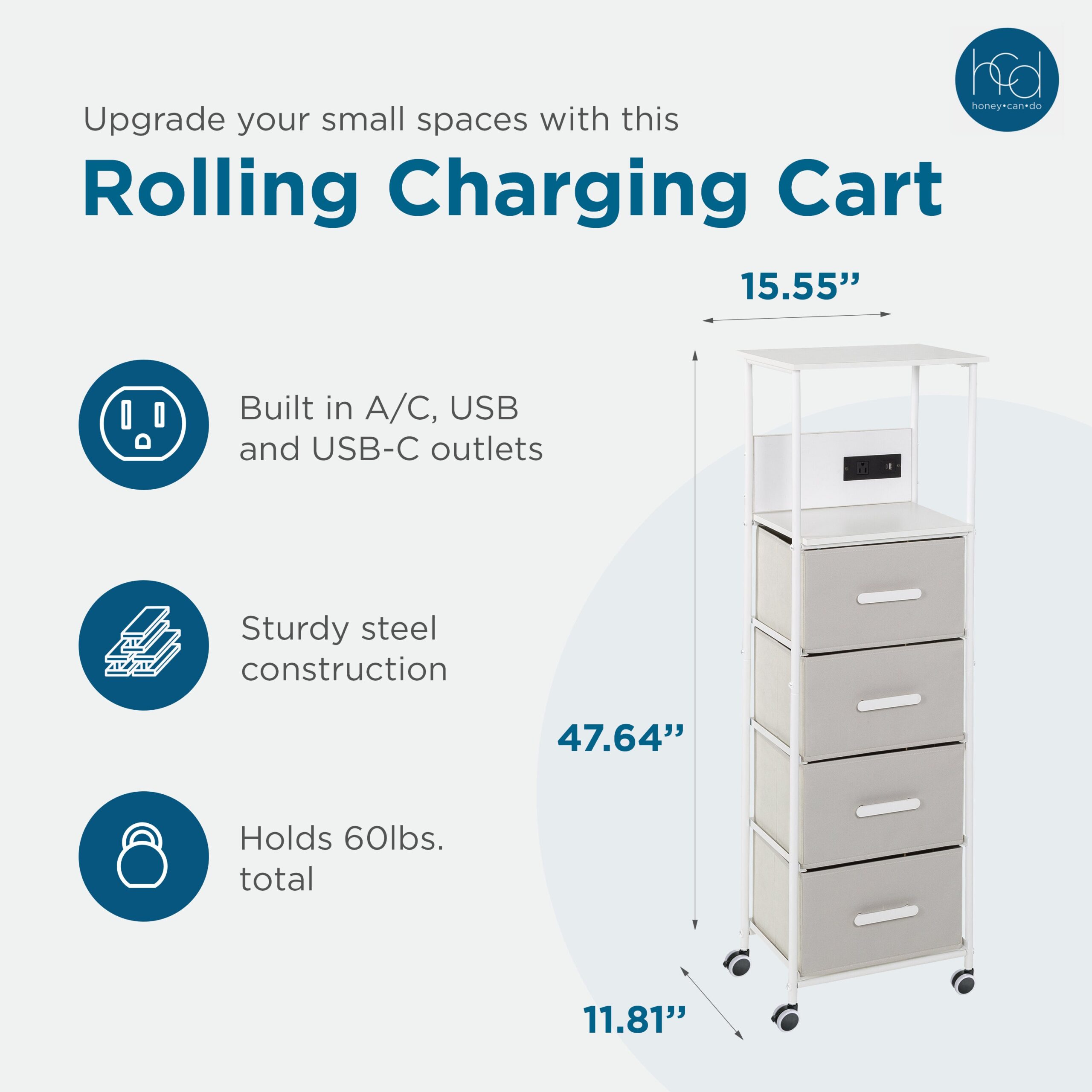 white/gray dorm 4 drawer bedside charging storage cart white/gray dorm 4 drawer bedside charging storage cart