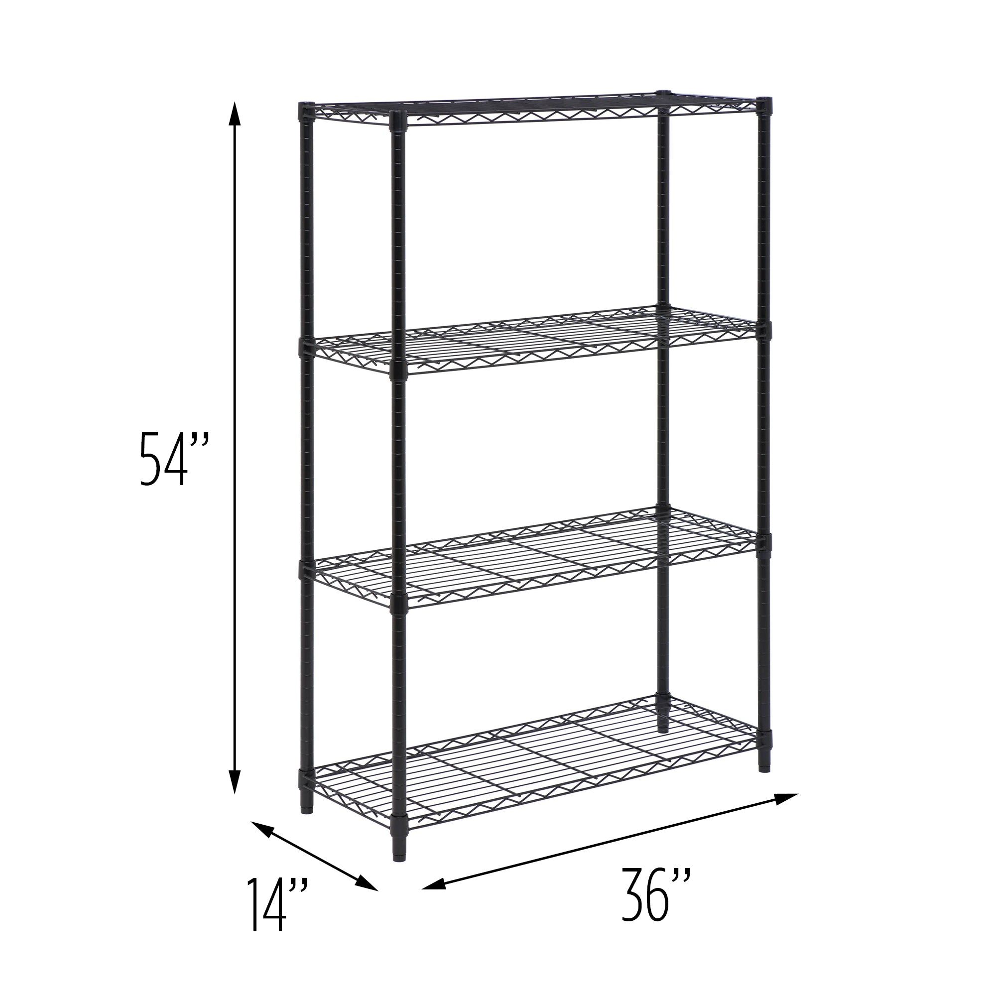 black 4 tier heavy duty shelving unit with 250 lb shelf capacity black 4 tier heavy duty shelving unit with 250 lb shelf capacity