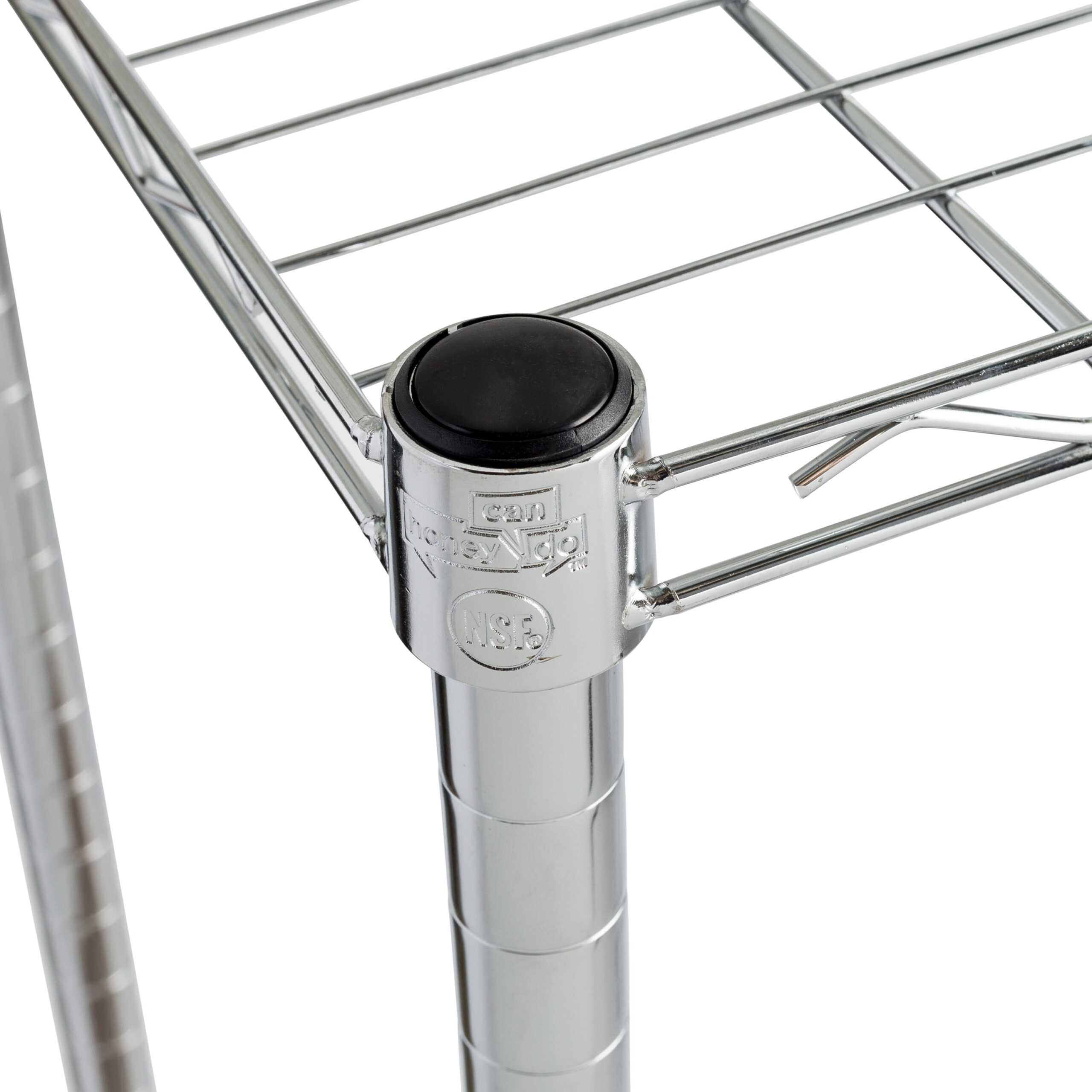 chrome small wire table with basket chrome small wire table with basket