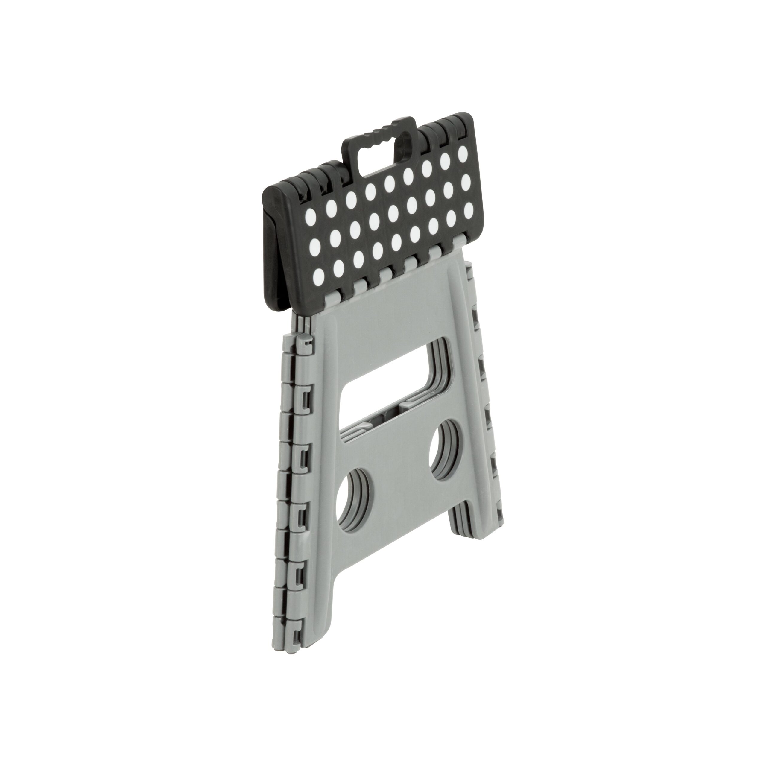 black/gray folding step stool black/gray folding step stool
