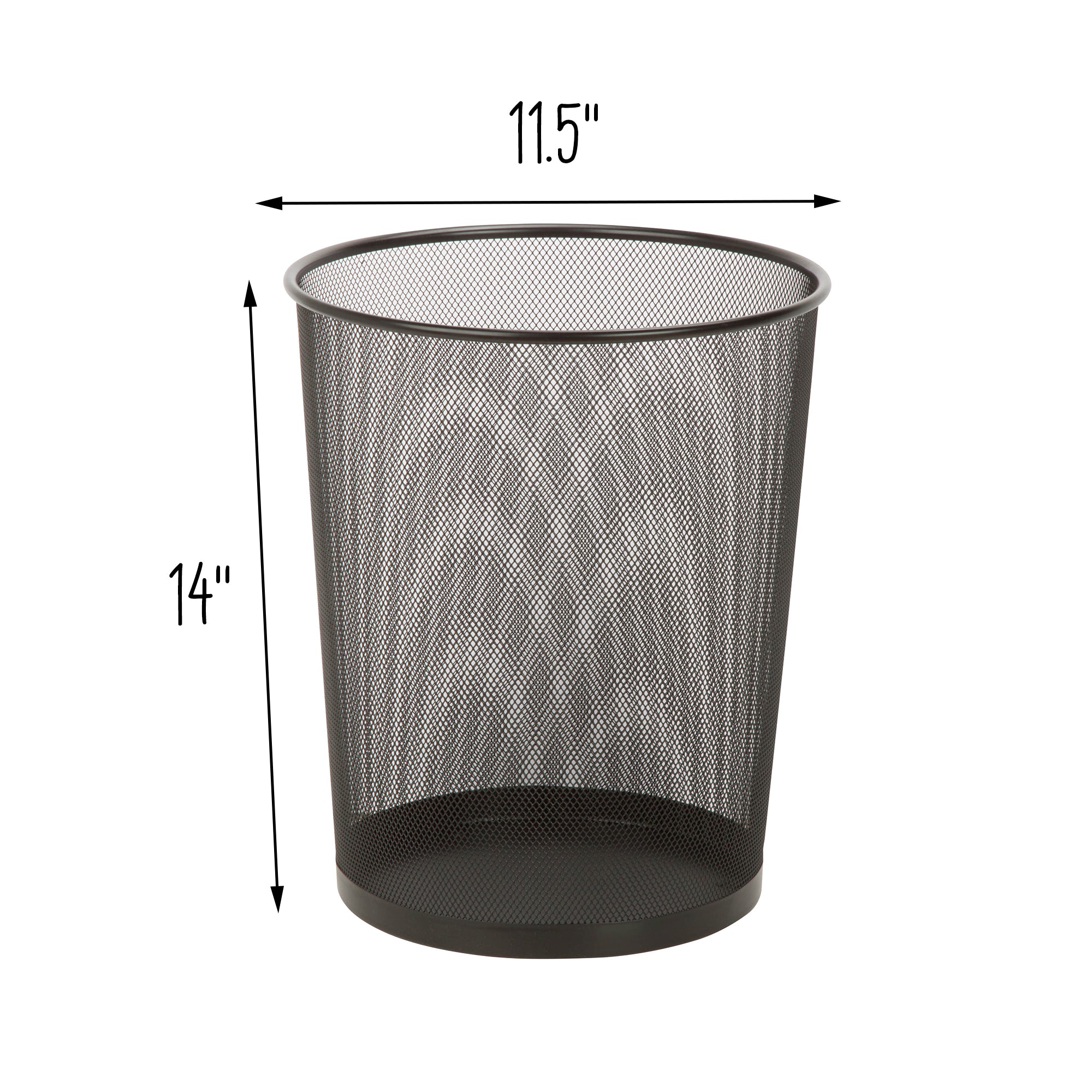 black 18l small wire mesh trash can black 18l small wire mesh trash can