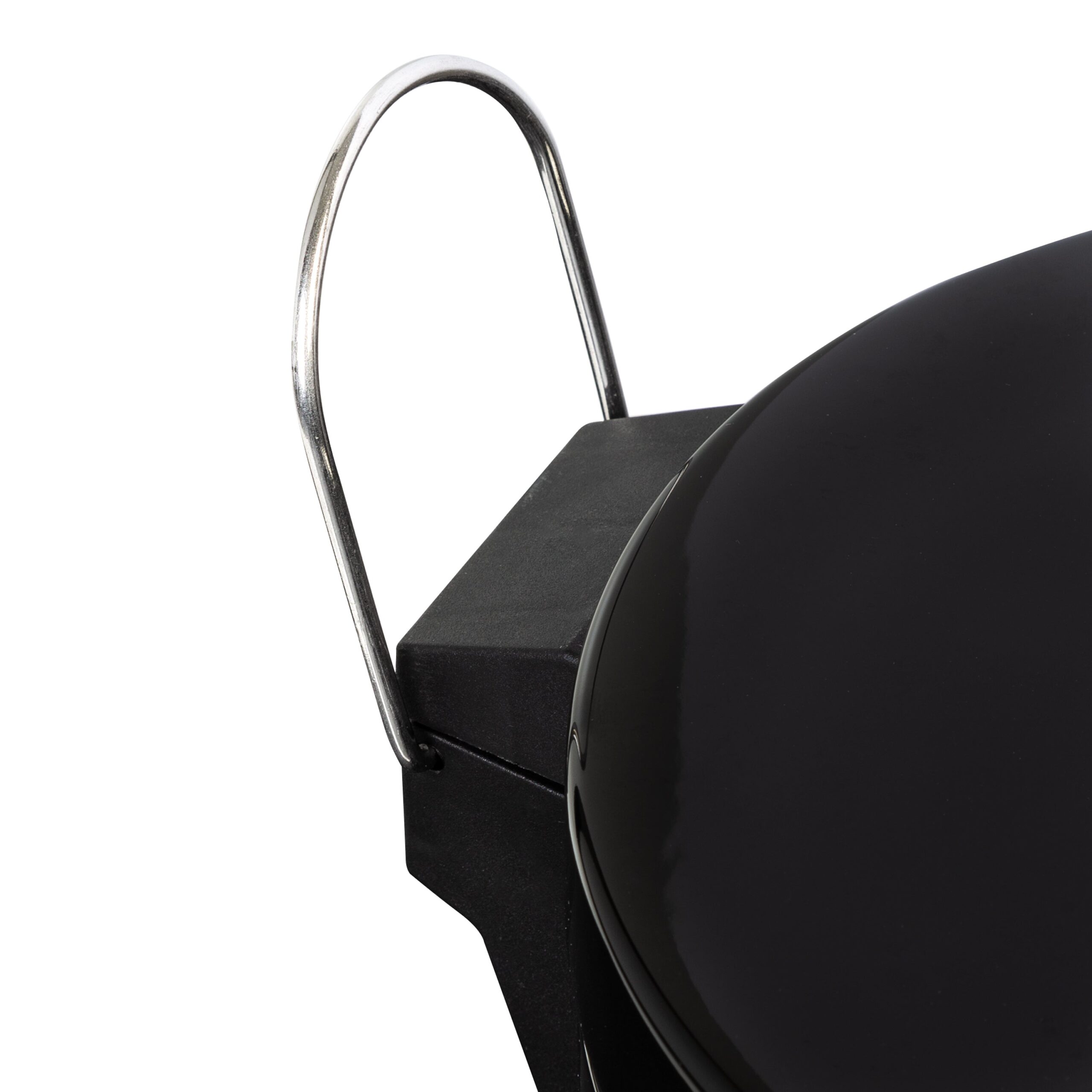 black steel 12l round step trash can black steel 12l round step trash can
