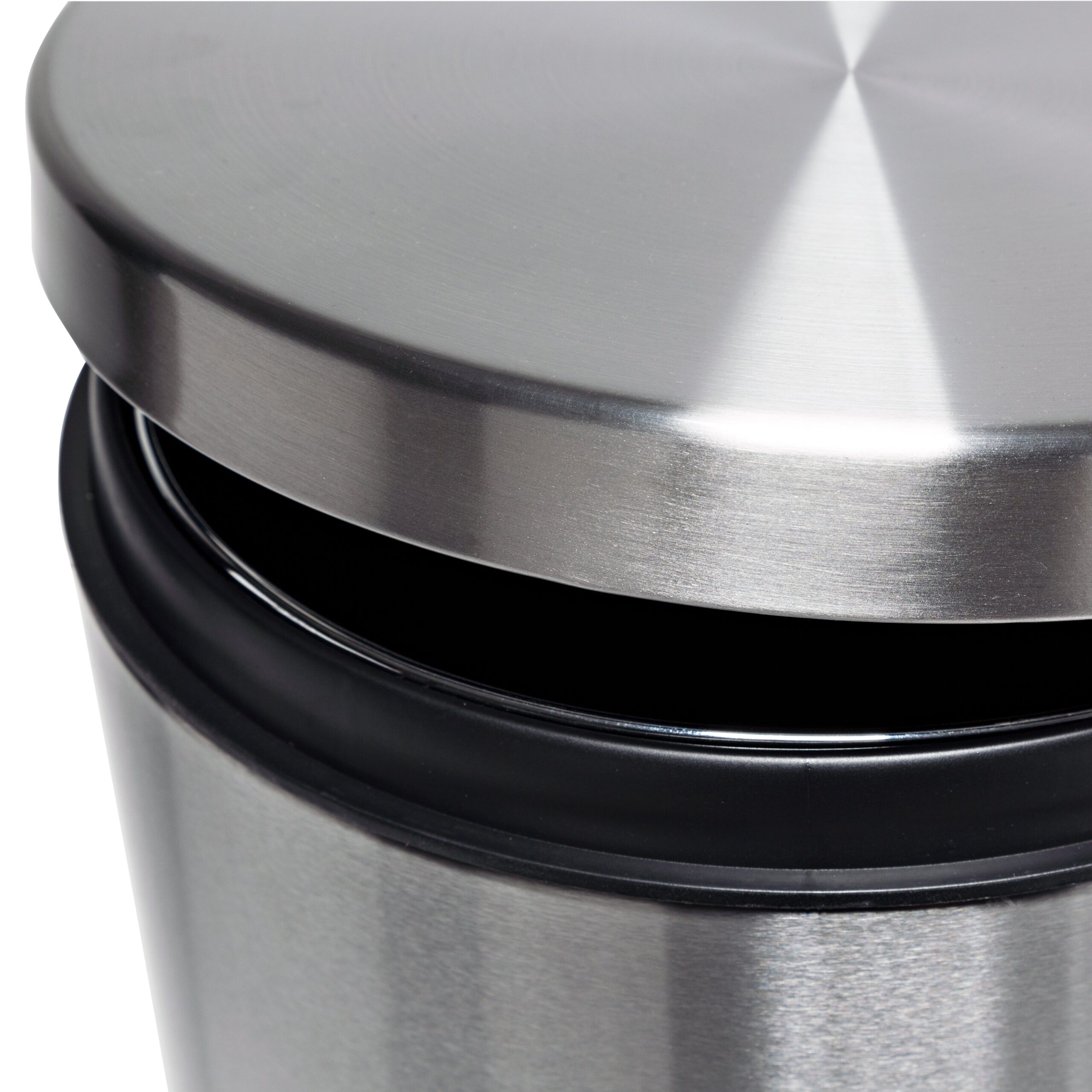 silver 30l round stainless steel step trash can silver 30l round stainless steel step trash can