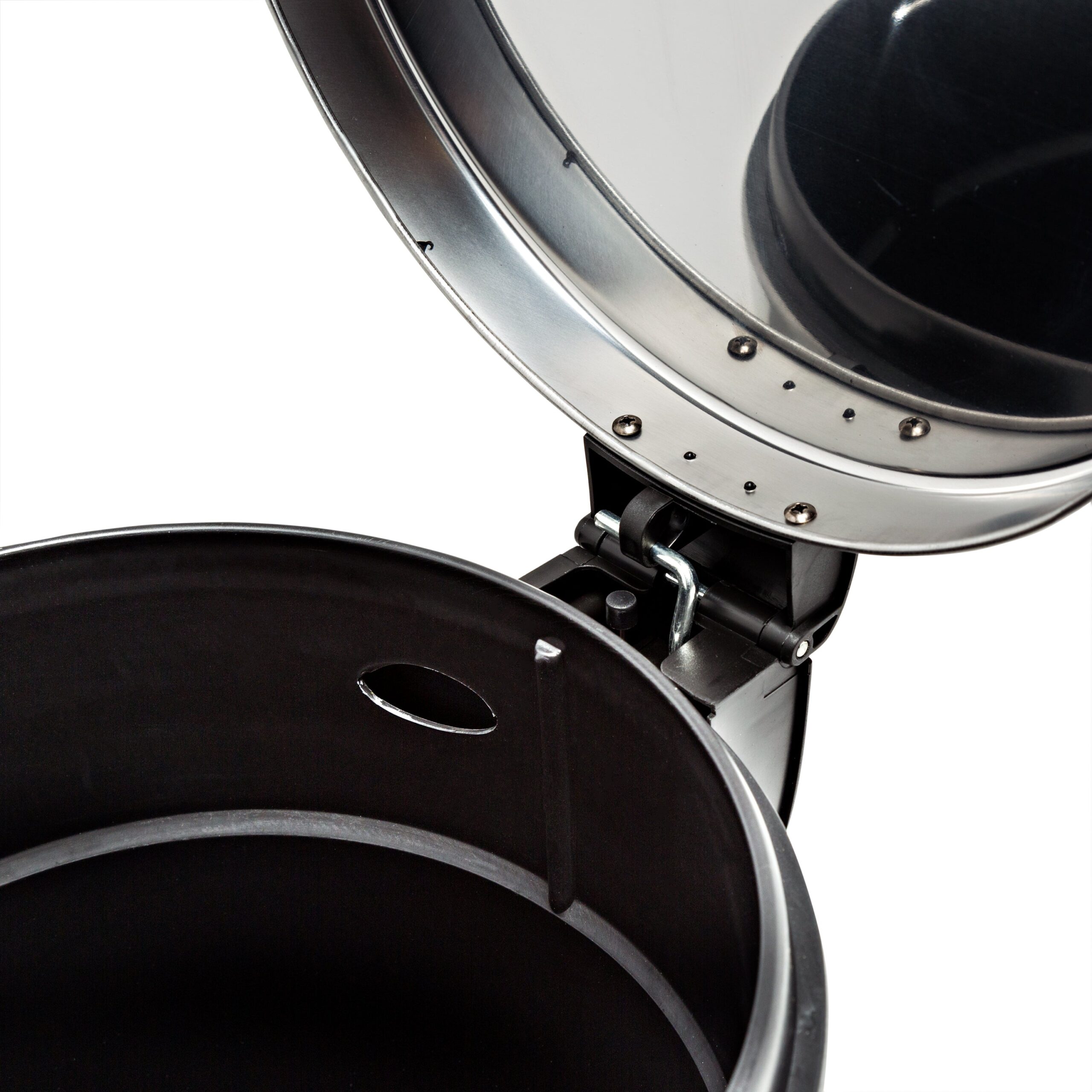 silver 30l round stainless steel step trash can silver 30l round stainless steel step trash can