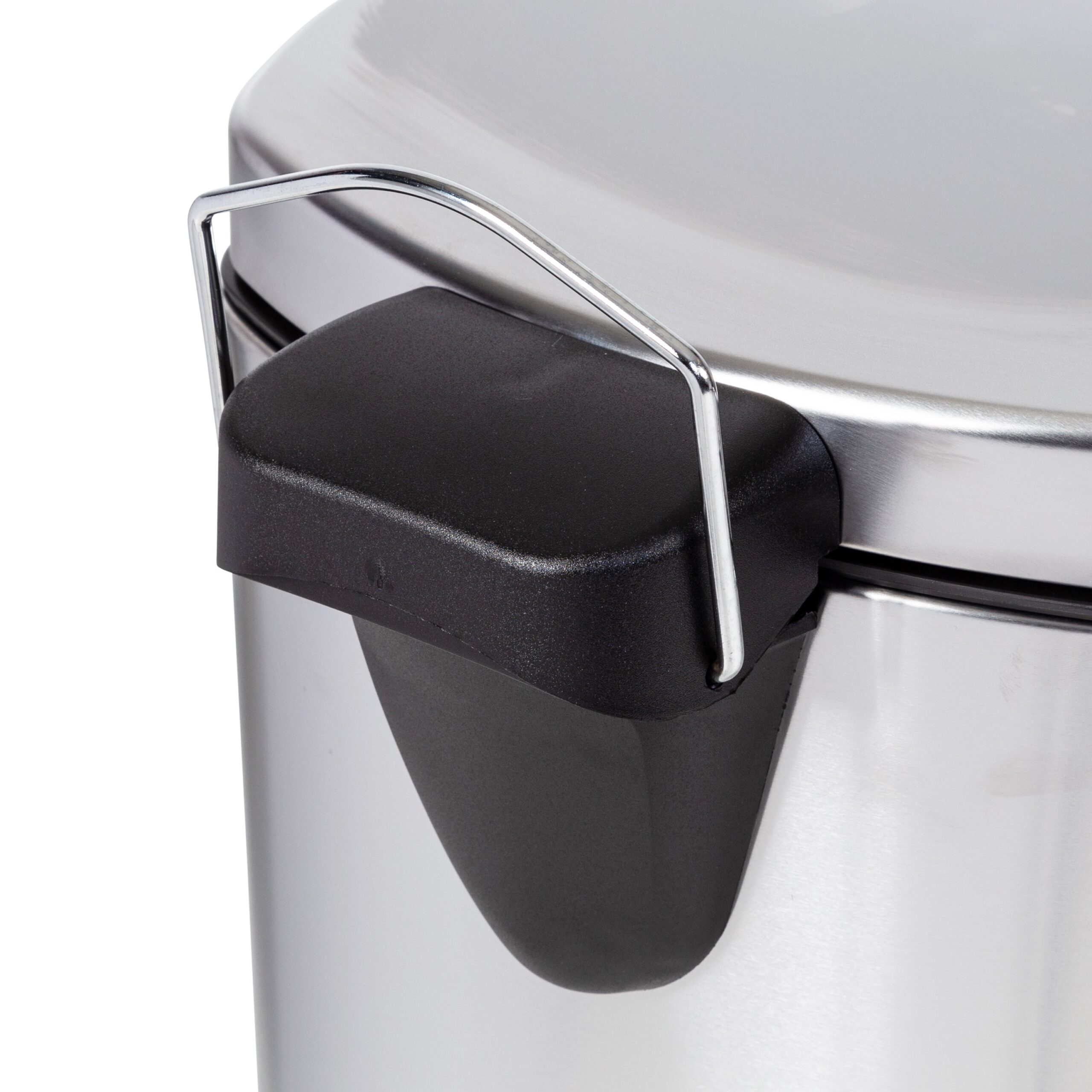 silver 50l stainless steel soft close step trash can with lid silver 50l stainless steel soft close step trash can with lid