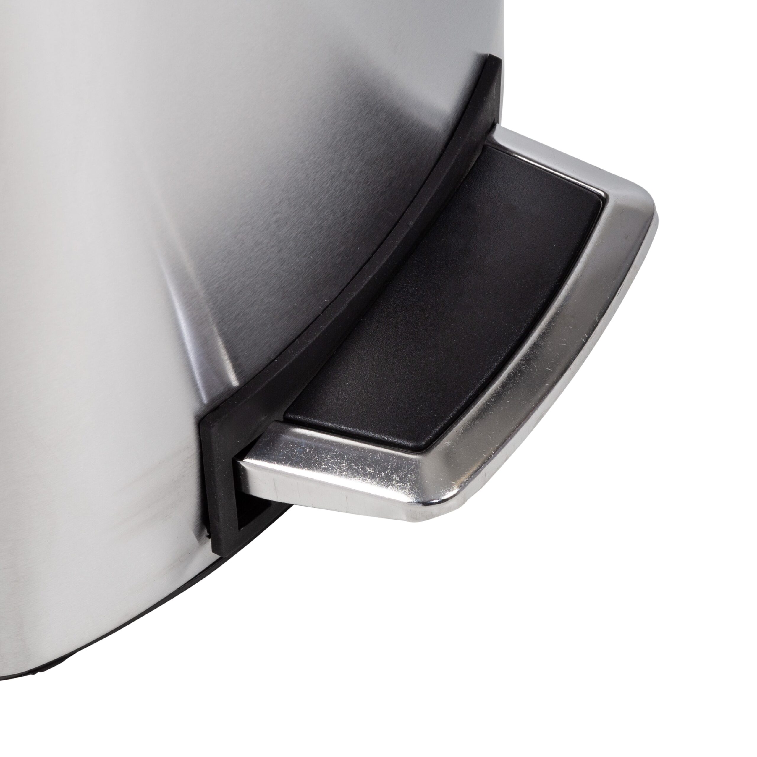 silver 50l stainless steel soft close step trash can with lid silver 50l stainless steel soft close step trash can with lid