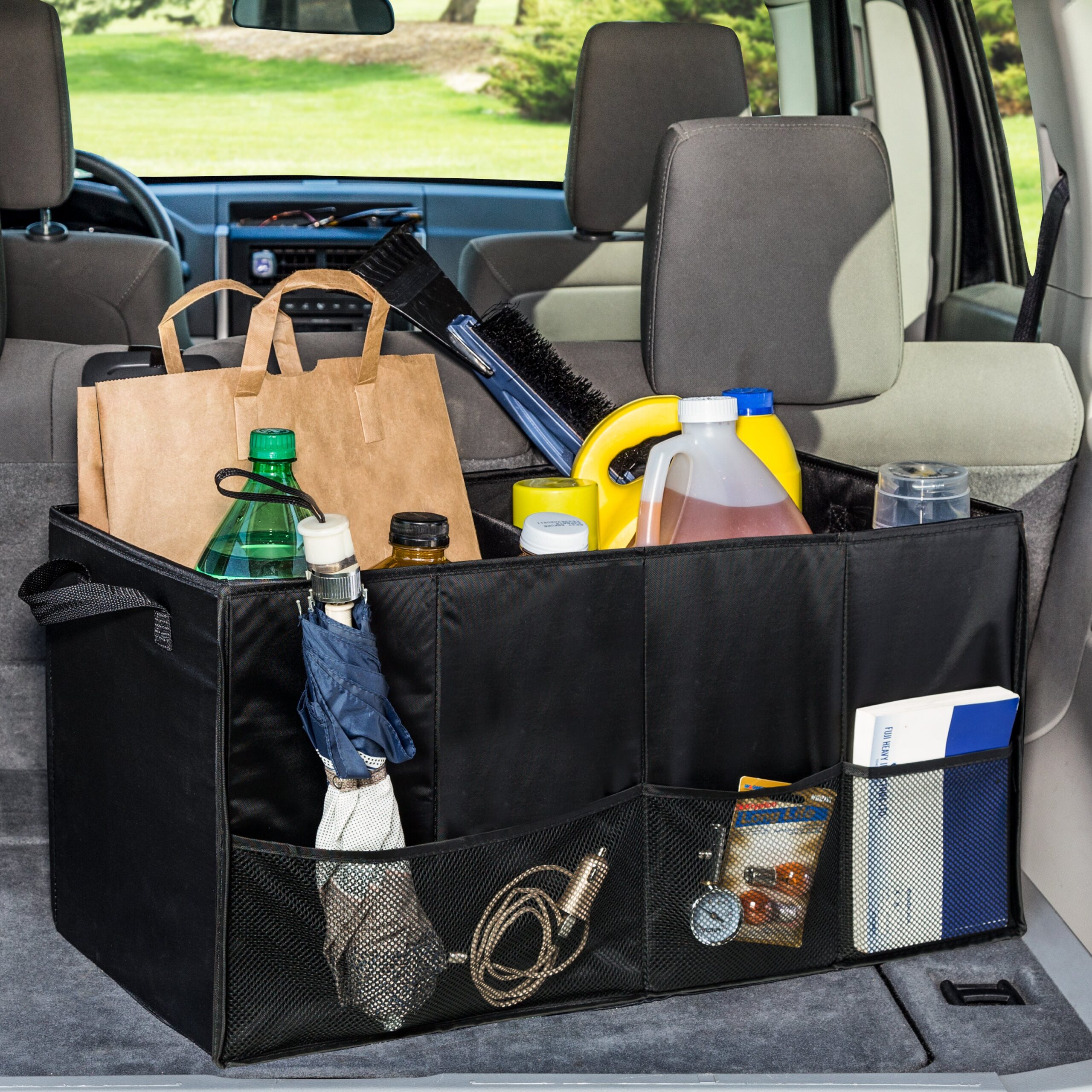 black large folding trunk organizer black large folding trunk organizer